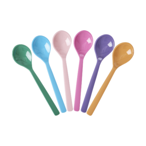 Rice Melamin Küçük Kaşık - 6'lı Set