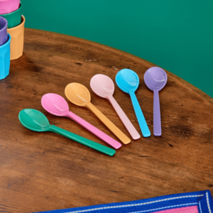 Rice Melamin Küçük Kaşık - 6'lı Set