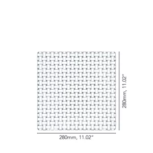 NACHTMANN Bossa Nova Kare Servis Tabağı-  28cm