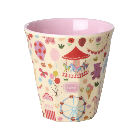 Rice Melamin Bardak - Pembe Lunapark