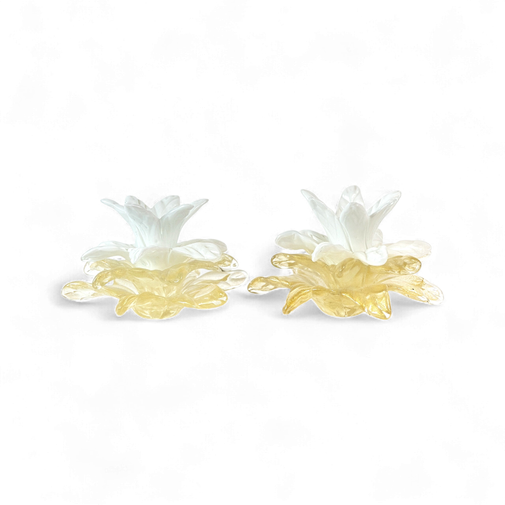 Cose Belle Murano Çiçek Form Aksesuar 2'li Takım