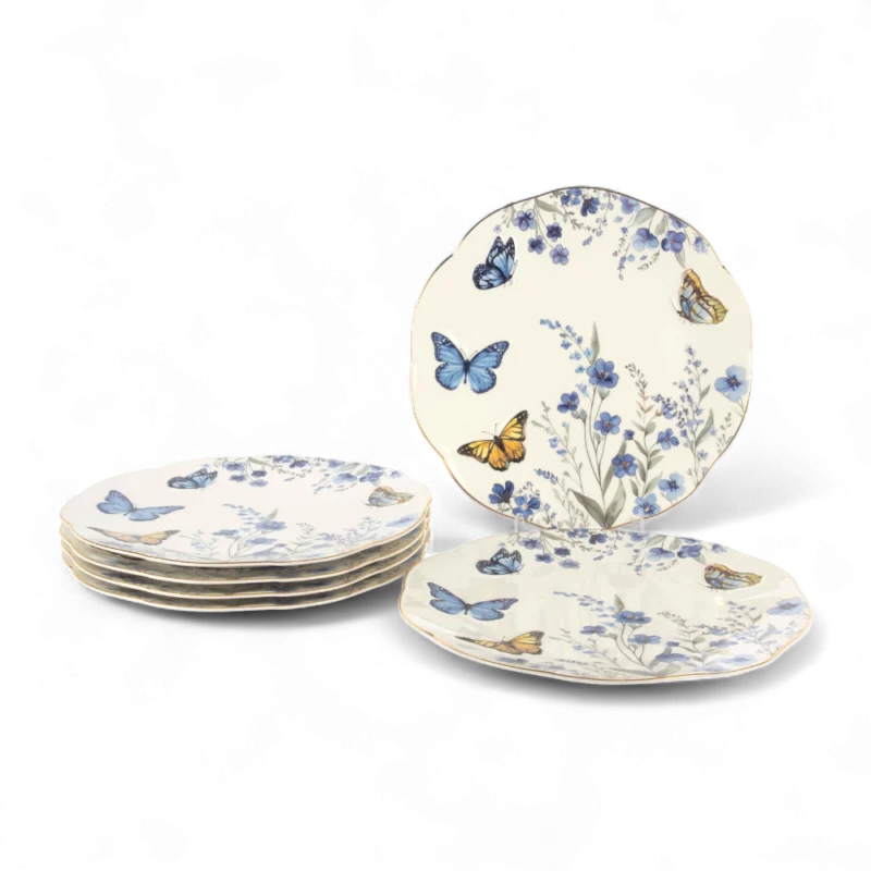 Butterfly Lovers 6’lı Servis Tabağı