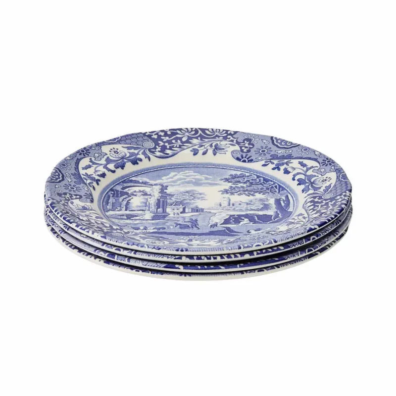 Spode Blue Italian 4'lü Servis Tabağı Seti