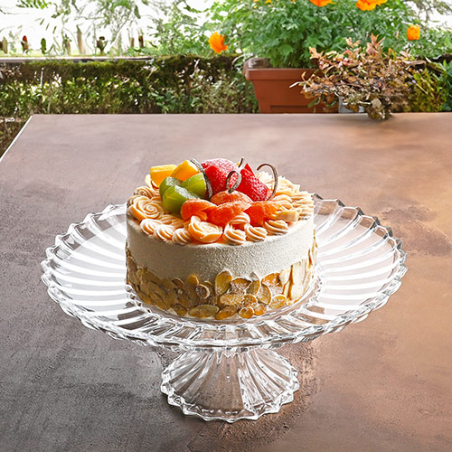 Ayaklı Cam Pasta Servisi