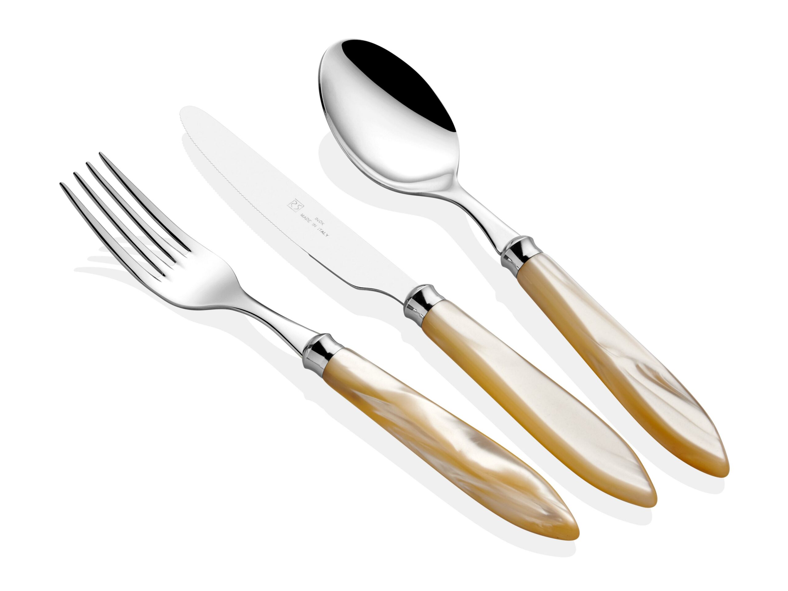 Rivadossi Agata Kemik Çatal Bıçak Seti 36 Parça