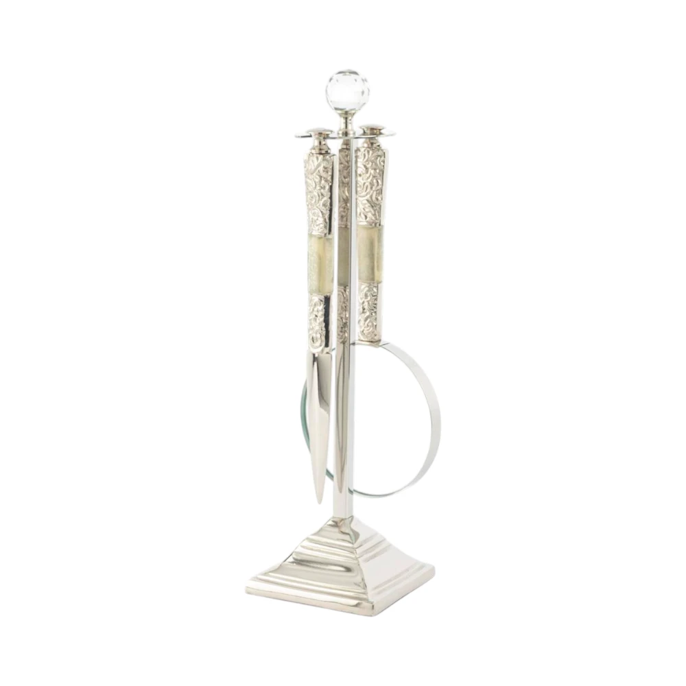 Büyüteç Seti Gümüş