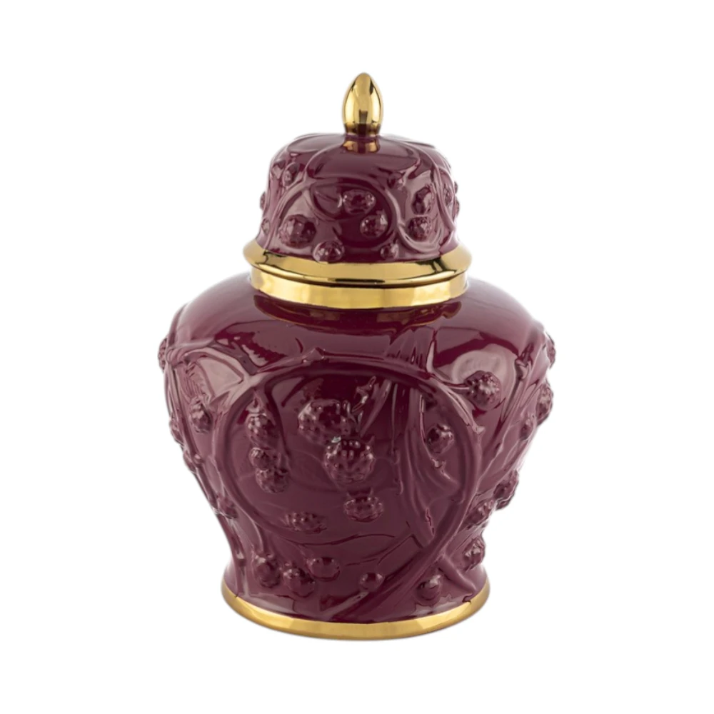 Kabartmalı Cherry Küp 31 CM