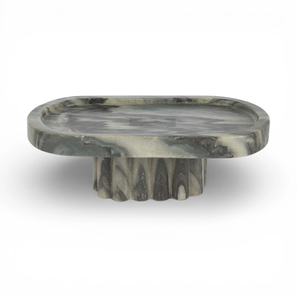 Oval Mermer Sunumluk