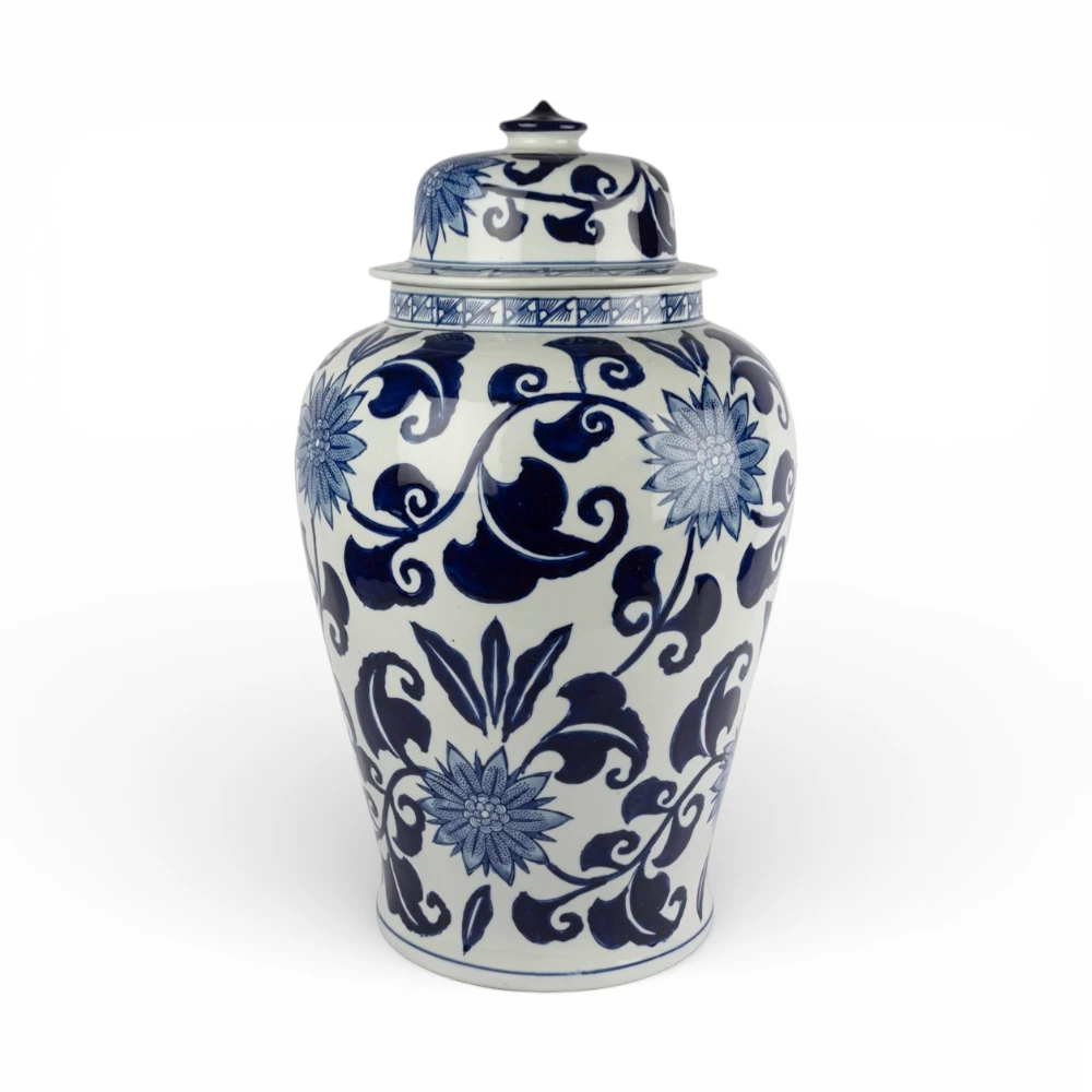 Blue Blanc Kapaklı Küp 60 CM