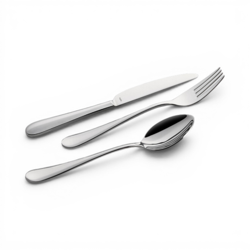 Epsilon Çelik Sade Çatal Bıçak Takımı 89 parça