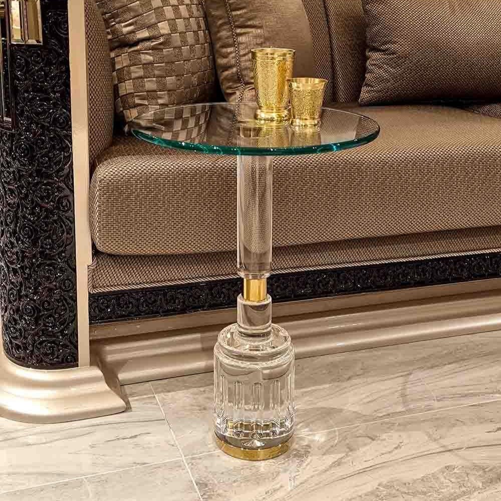 Gold Detaylı Pleksi Sepha