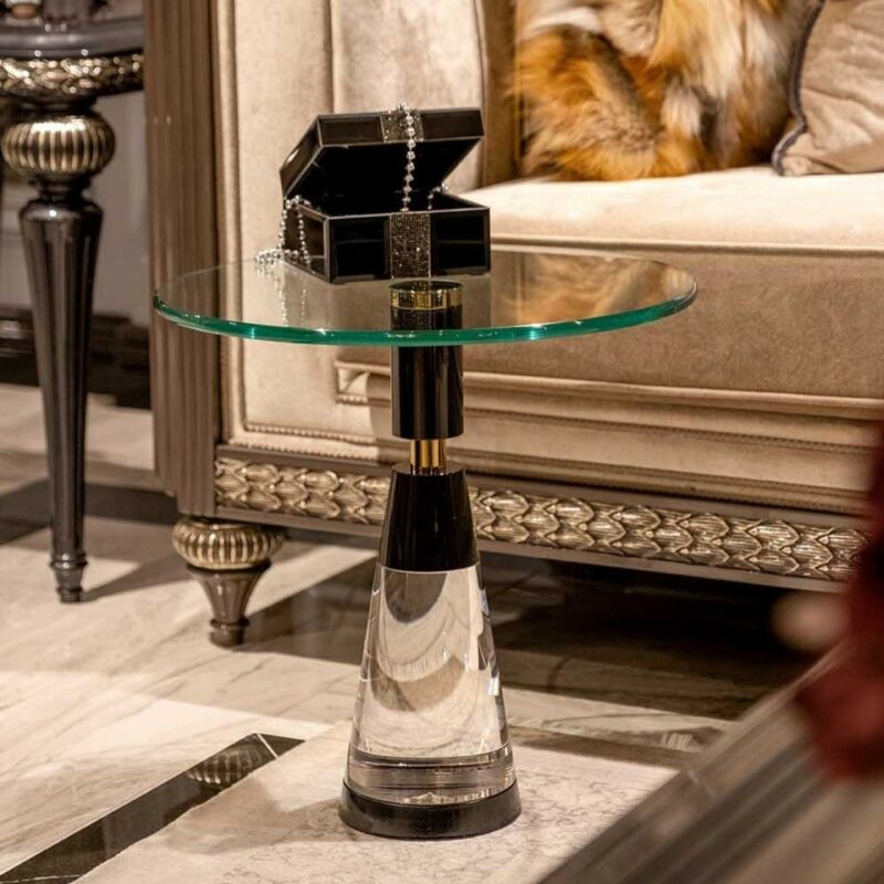 Feray Gold Detaylı Pleksi Sepha