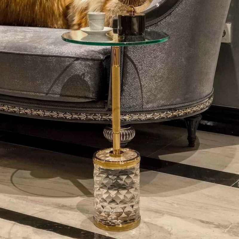 Emliy Gold Detaylı Pleksi Sepha