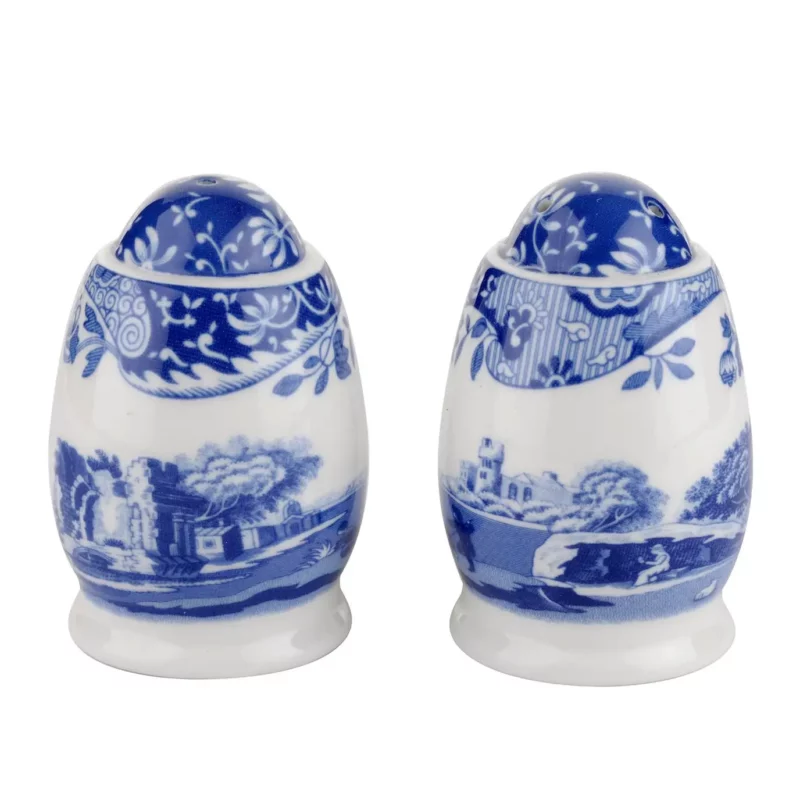 Spode Blue Italian Tuzluk&Biberlik